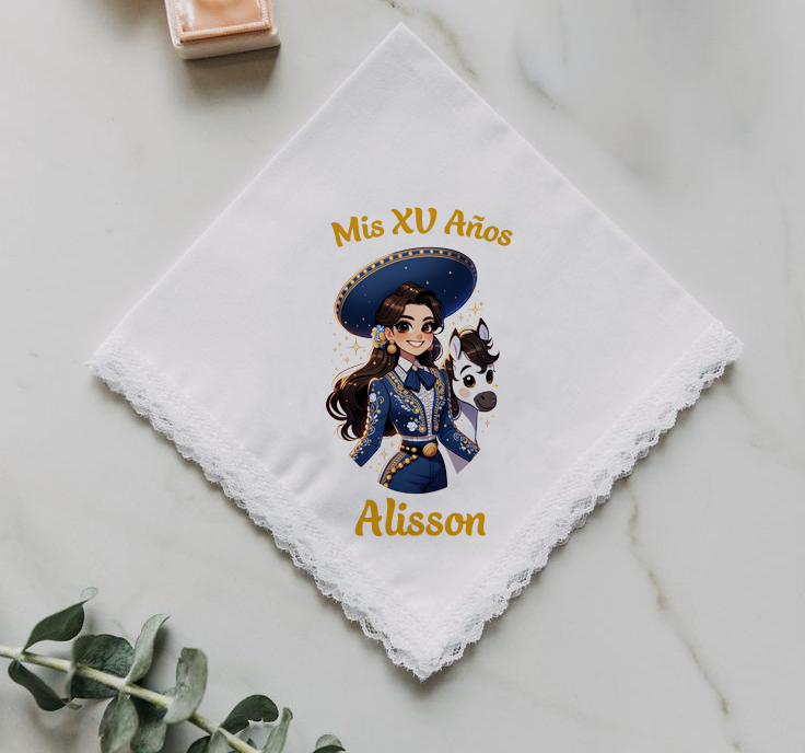 docena servilletas de tela para xv años 032