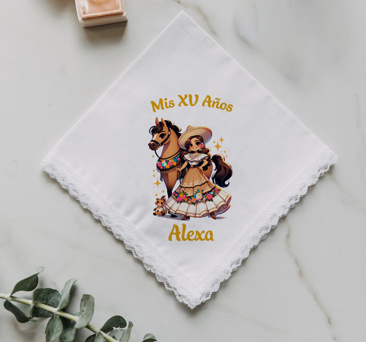 docena servilletas de tela para xv años 047