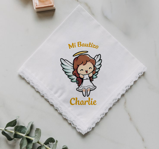 docena servilletas de tela para bautizo de niña 006