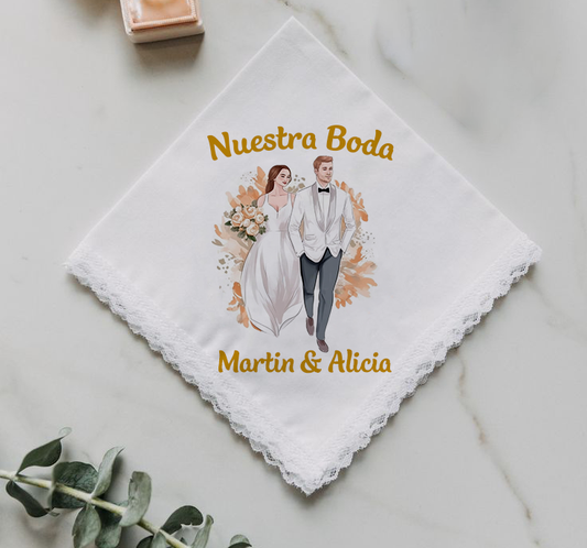 docena servilletas de tela para boda 009