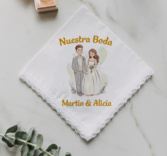 docena servilletas de tela para boda 002