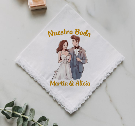 docena servilletas de tela para boda 003