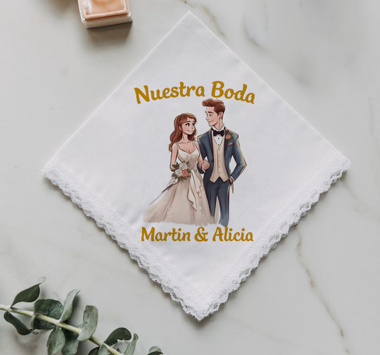 docena servilletas de tela para boda 008
