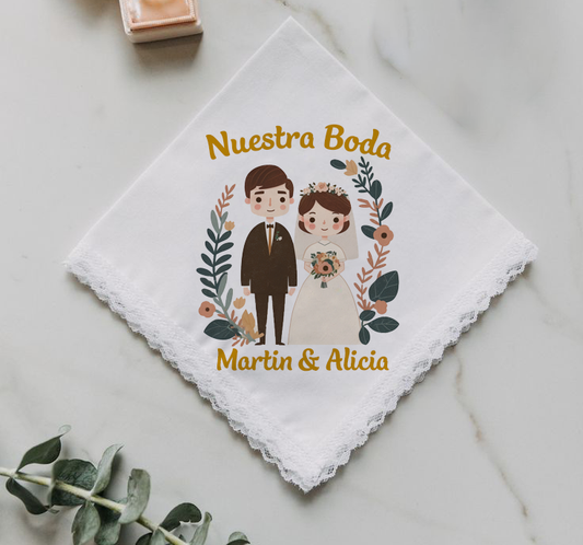 docena servilletas de tela para boda 005