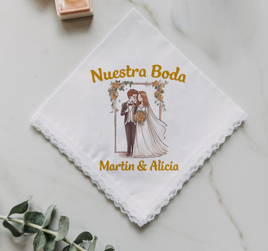 docena servilletas de tela para boda 007