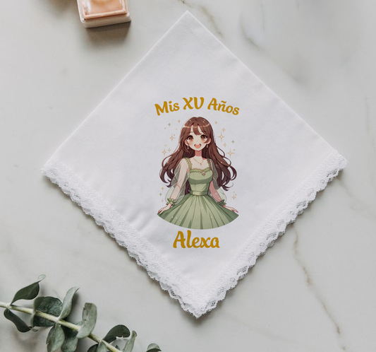 docena servilletas de tela para xv años 006