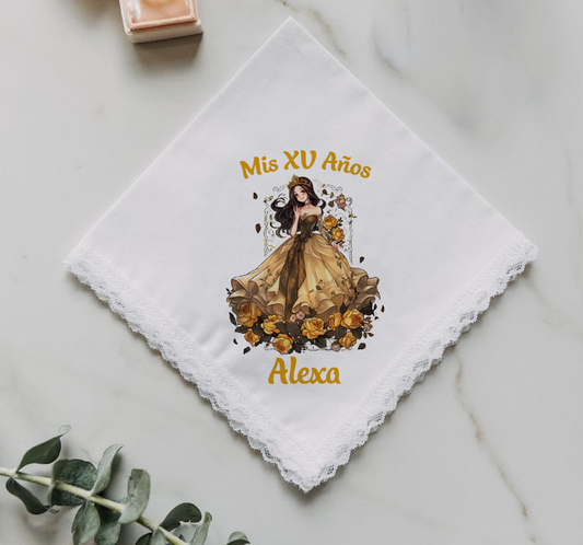 docena servilletas de tela para xv años 079