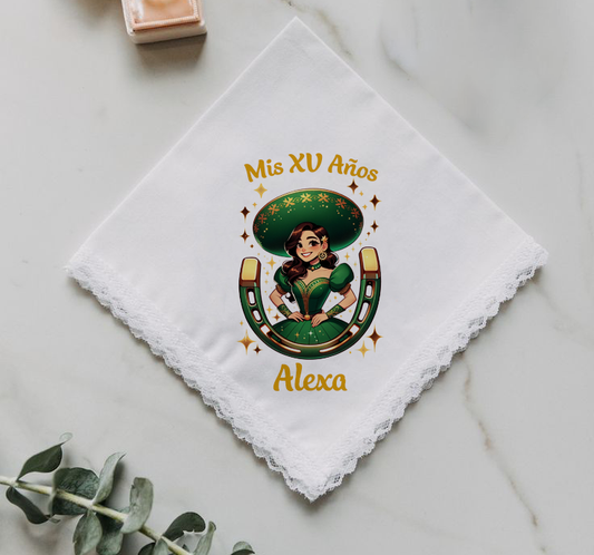 docena servilletas de tela para xv años 011
