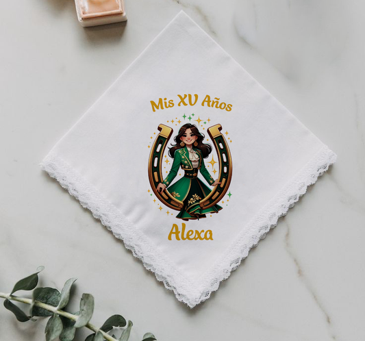 docena servilletas de tela para xv años 013