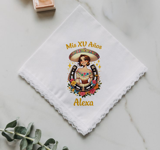 docena servilletas de tela para xv años 016