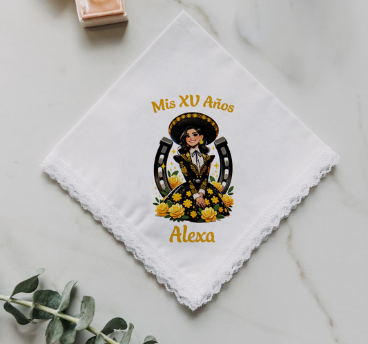 docena servilletas de tela para xv años 018