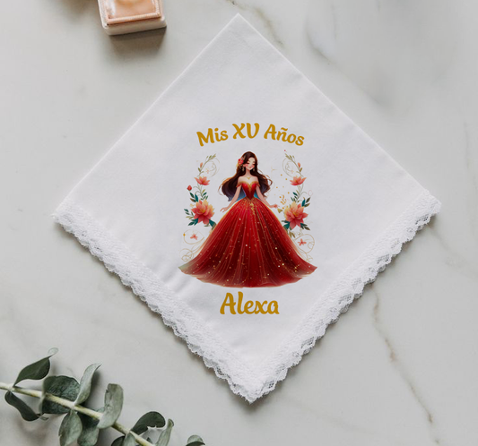 docena servilletas de tela para xv años 003