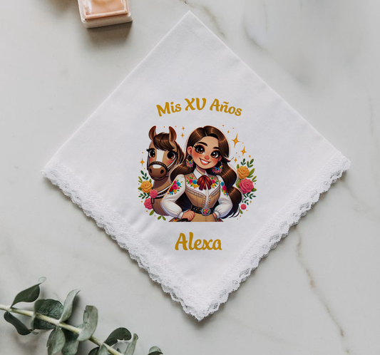 docena servilletas de tela para xv años 020
