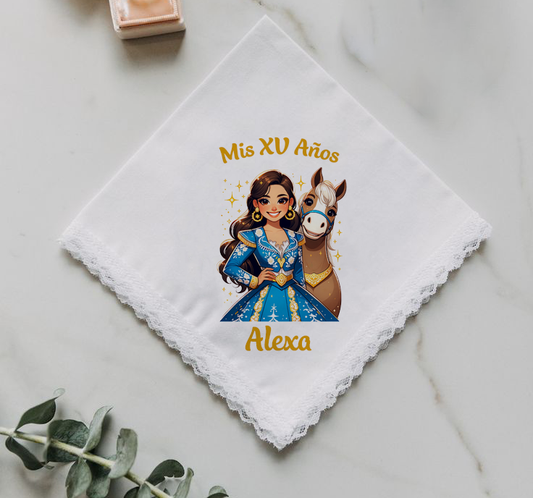 docena servilletas de tela para xv años 029