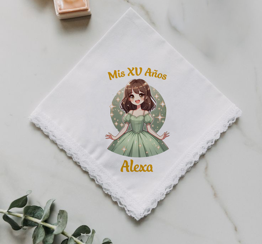 docena servilletas de tela para xv años 005