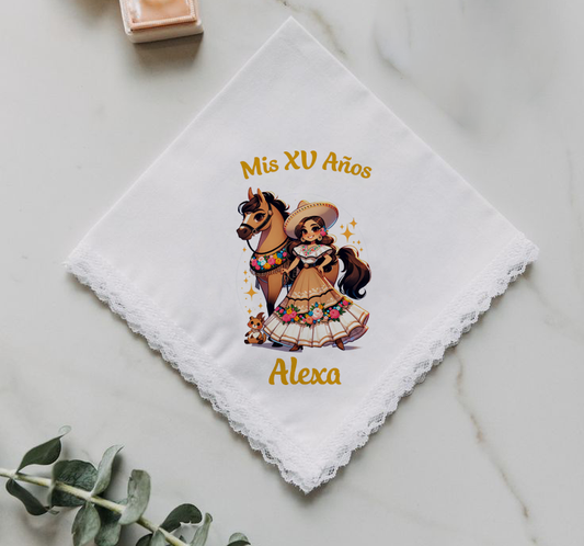 docena servilletas de tela para xv años 047